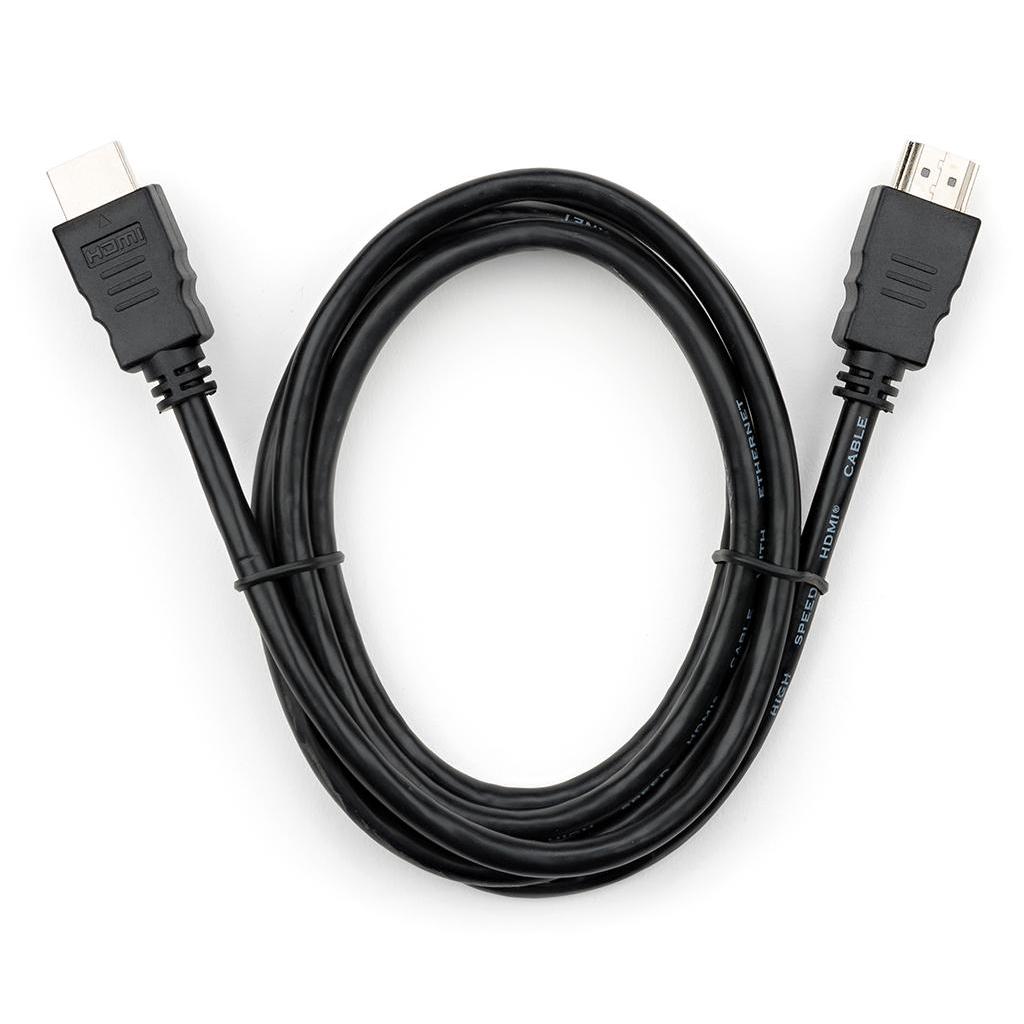 Кабель мультимедійний HDMI to HDMI 1.8 m V2.0 Vinga (VCPDCHDMIMM1.8BK) - зображення 1