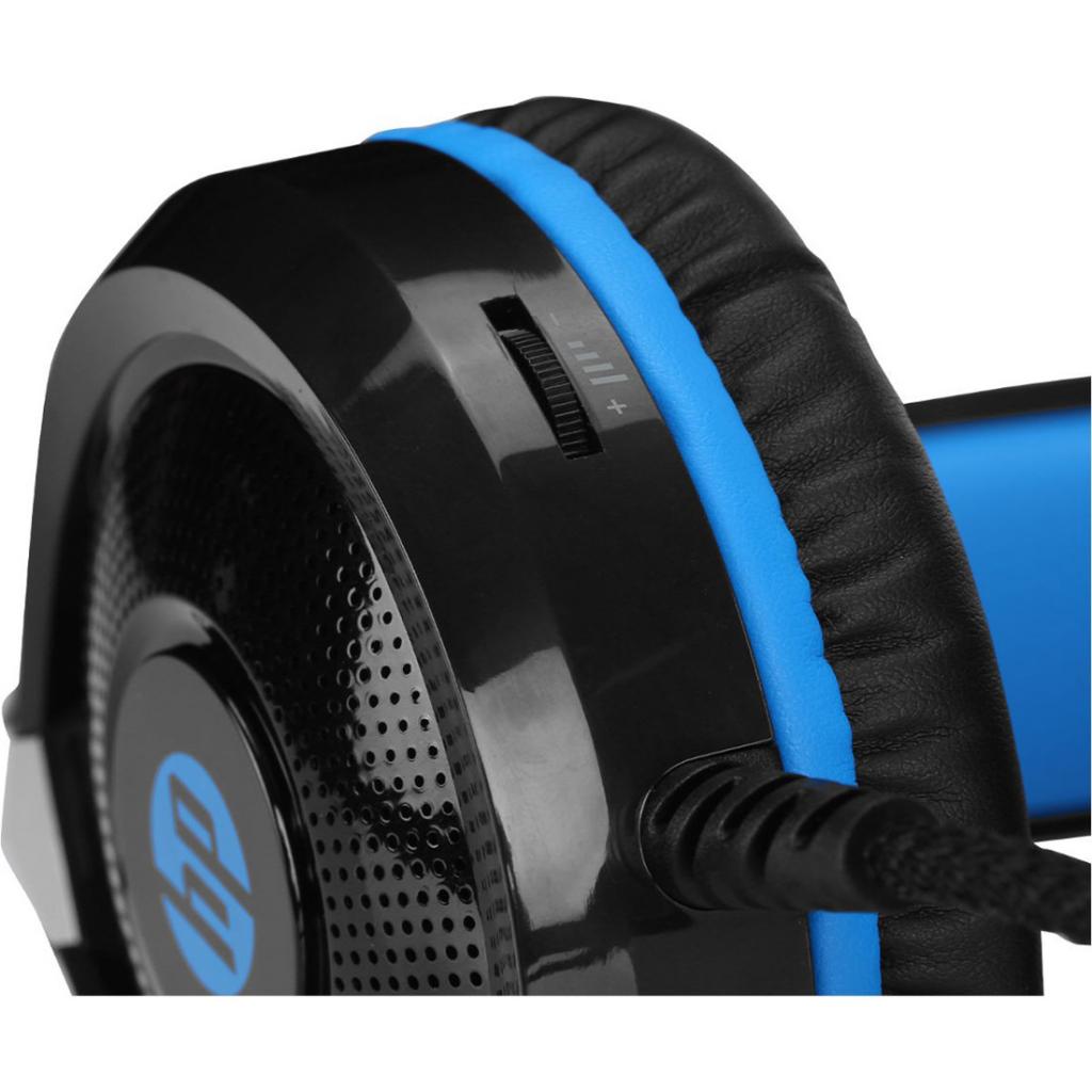 Навушники HP DHE-8010 Gaming Blue LED Black - зображення 4