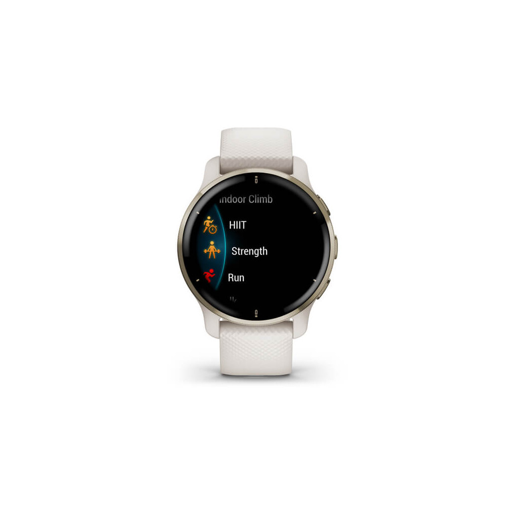 Смарт-годинник Garmin Venu 2 Plus, Ivory + Cream Gold, GPS (010-02496-12) - зображення 6