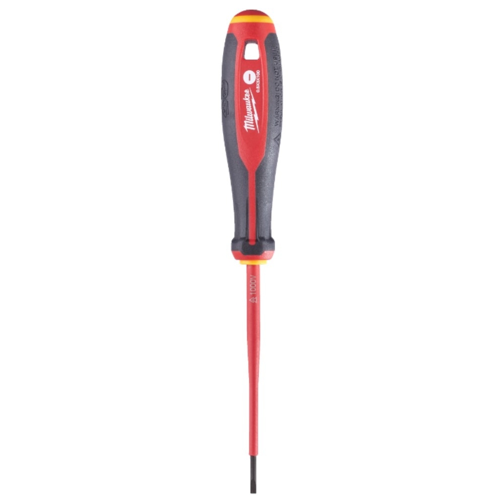 Викрутка Milwaukee тригранна діелектрична VDE SL 0.5X3X100 (4932478713) - зображення 1