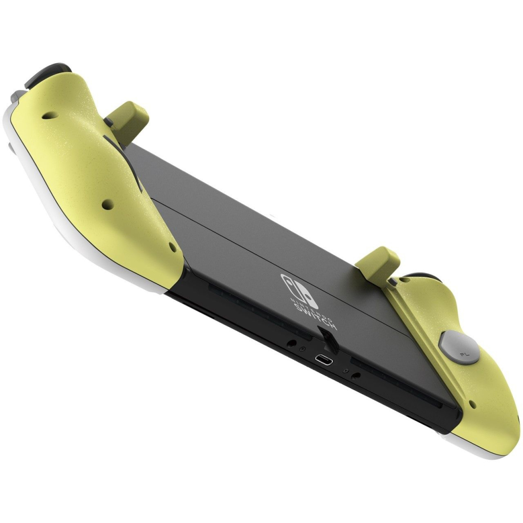 Геймпад Hori Split Pad Compact (Light Grey x Yellow) for Nintendo (NSW-373U) - зображення 3