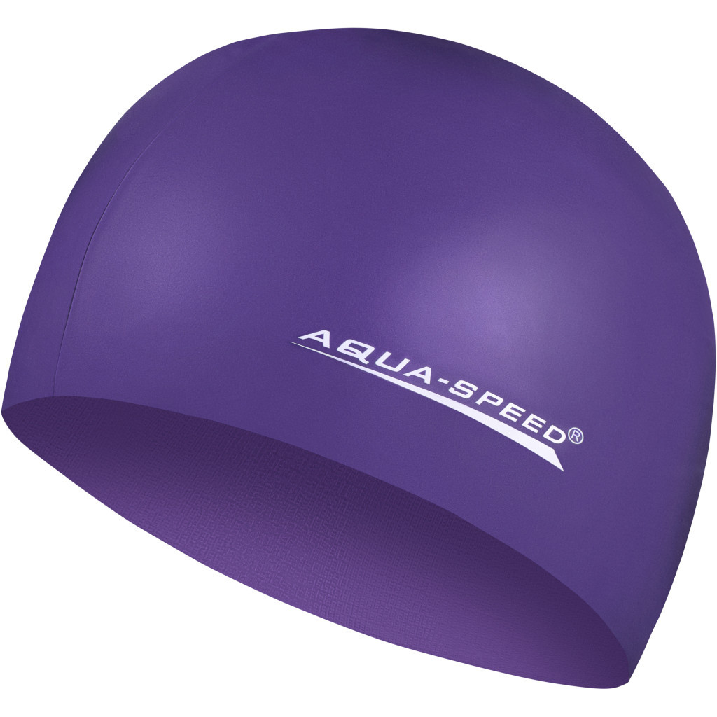 Шапка для плавання Aqua Speed Mega 100-09 фіолетовий Уні OSFM (5908217635457) - зображення 1