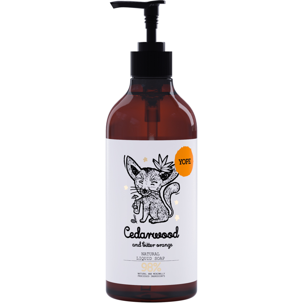 Рідке мило Yope Cedarwood and Bitter Orange 500 мл (5900168905962) - зображення 1