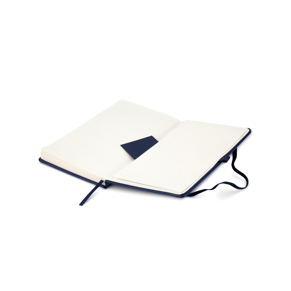 Книга записна Axent Partner Lux , 125x195 мм, 96 аркушів, клітинка, тверда обкладинка, синя (8202-02-A) - зображення 5