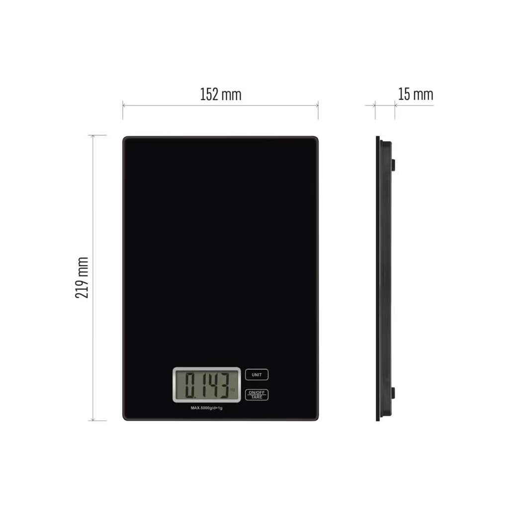 Ваги кухонні EMOS EV014B - изображение 8