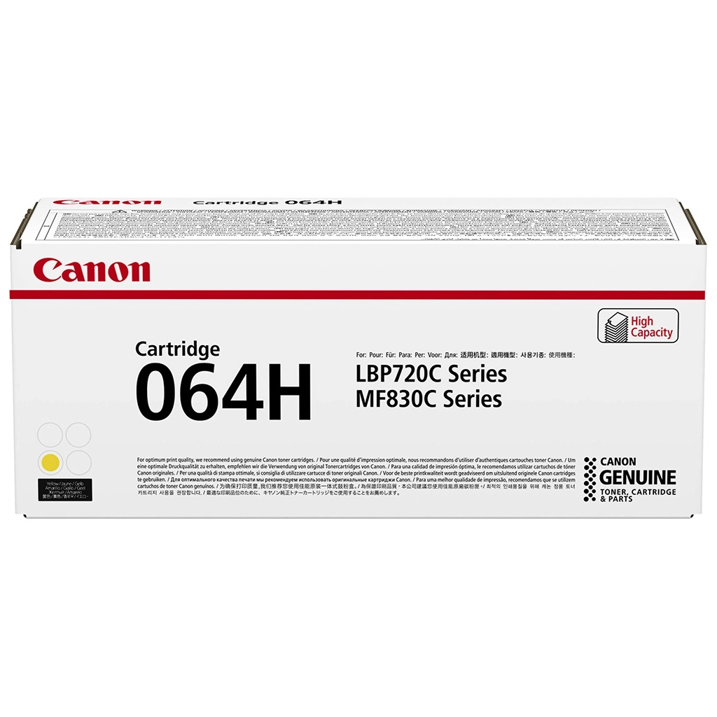 Картридж Canon 064H Yellow 10K (4932C001) - зображення 1