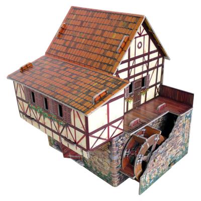 Збірна модель Умная бумага Водяний млин серії Середньовічне місто (245-01) - зображення 3