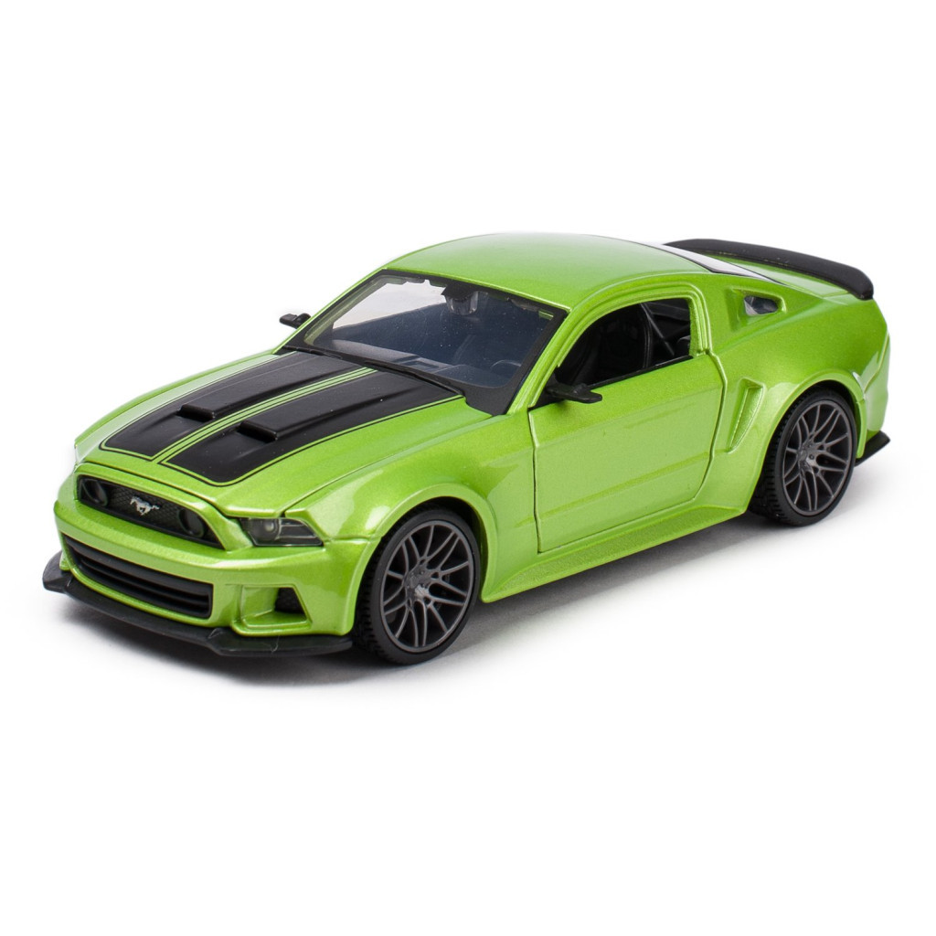 Машина Maisto Ford Mustang Street Racer 2014 (1:24) зелений металік (31506 met. green) - зображення 1