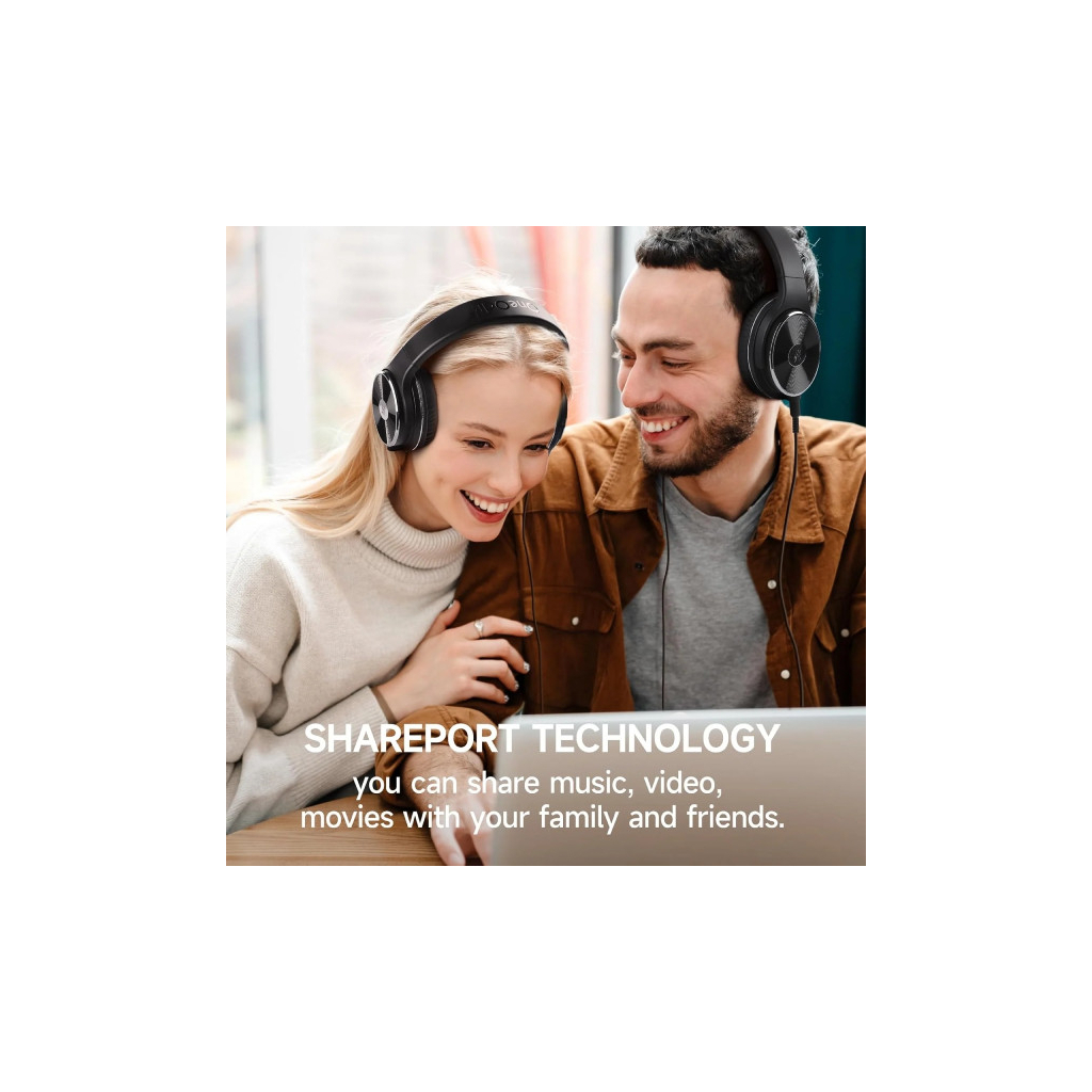 Навушники OneOdio Studio Hifi 3,5мм/6,35мм Black (Studio Hifi Black) - зображення 6