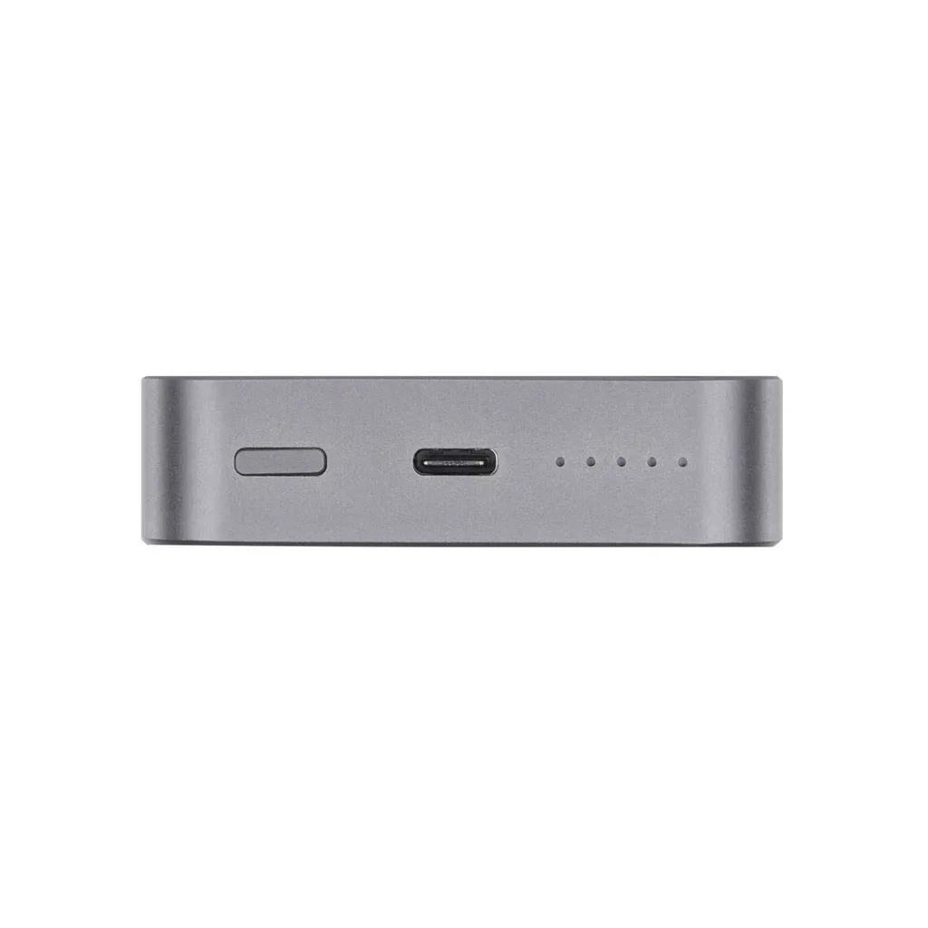 Батарея універсальна EMOS 10000mAh WI1046, 20W, Wireless, grey (B0551GY) - picture 5