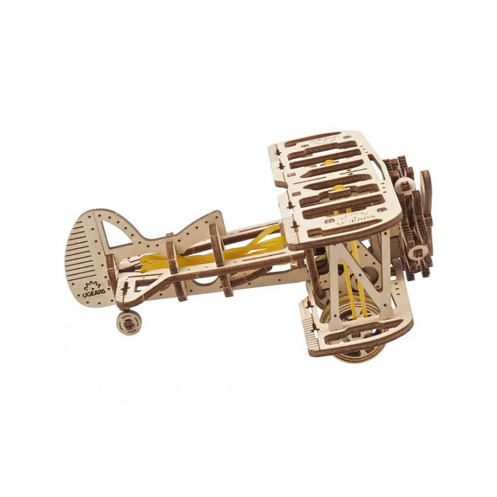 Конструктор Ugears Міні-біплан (6337305) - зображення 7