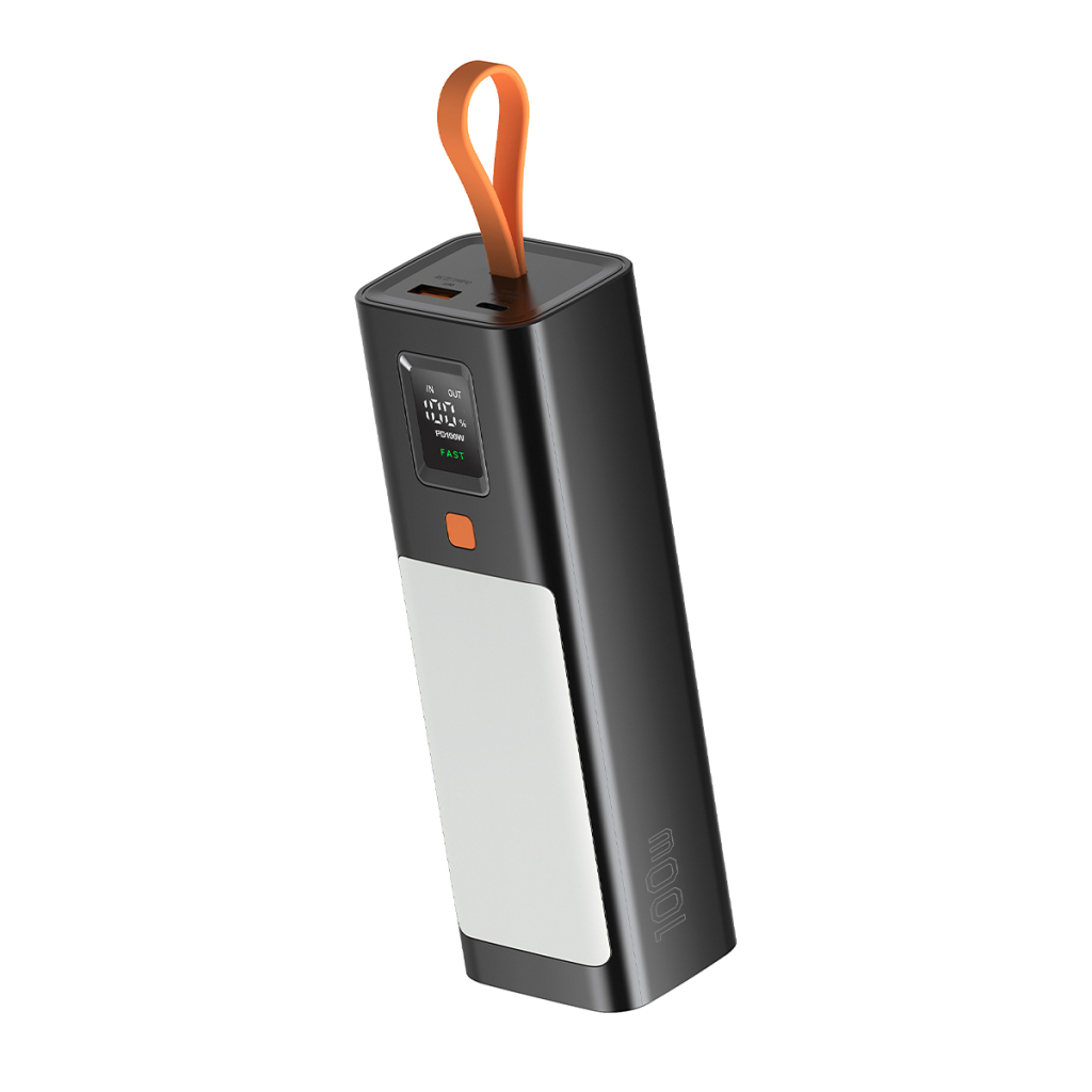 Батарея універсальна Sigma X-power SI20A9QLX 20000mAh, PD/100W, LED, flashlight, cable 100w, black (4827798877814) - зображення 7