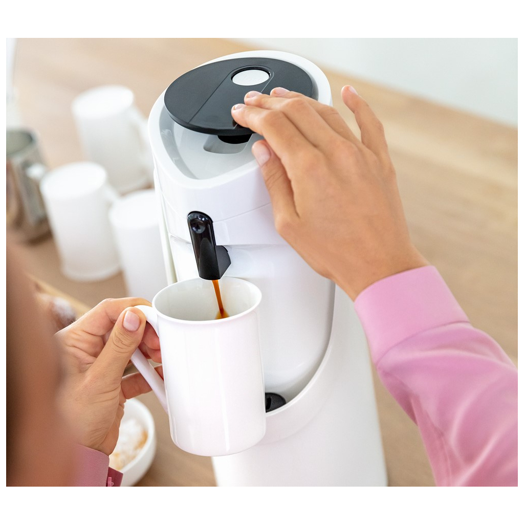 Термос Tefal Ponza Pump, 1.9л, пластик, скло, білий (K3140214) - зображення 7