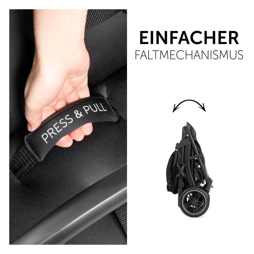 Коляска Hauck Rapid 4D Black (14895-2) - зображення 3