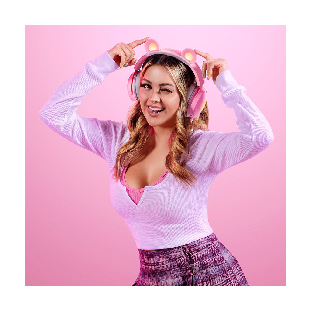 Навушники Razer Kraken Kitty V2 PRO Quartz (RZ04-04510200-R3M1) - зображення 7