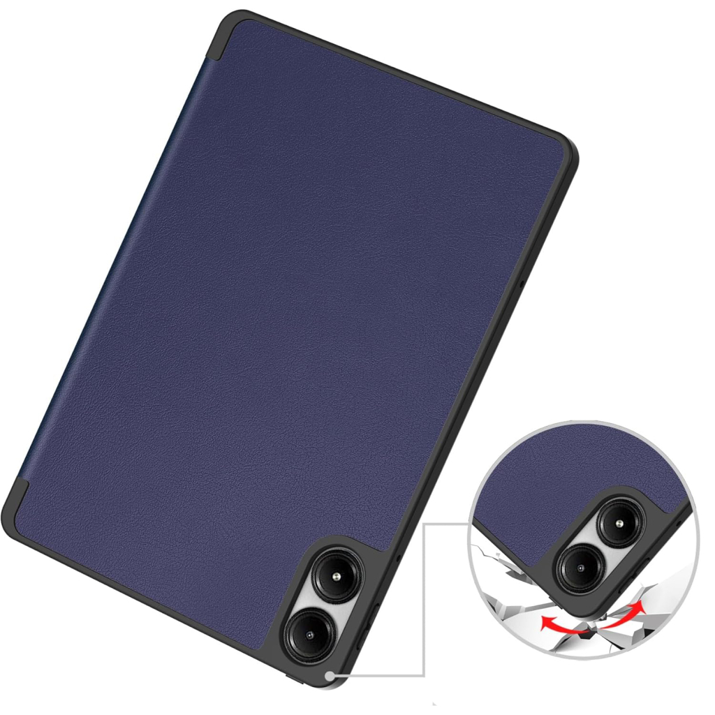 Чохол до планшета BeCover Flexible TPU Mate Xiaomi Poco Pad 12.1" Deep Blue (711583) - зображення 5