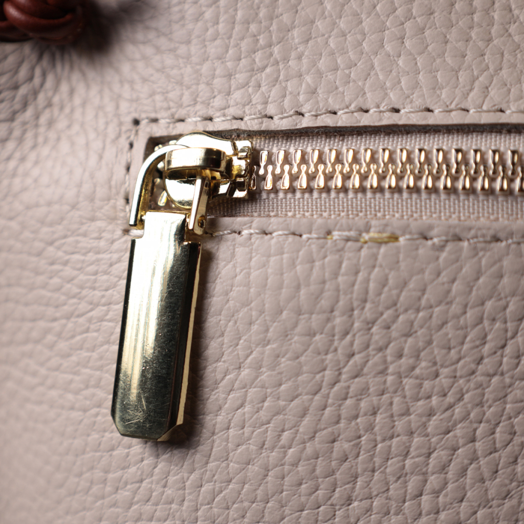 Сумка Vintage Жіноча трапецієподібна з натуральної шкіри Біла (22396) - зображення 10