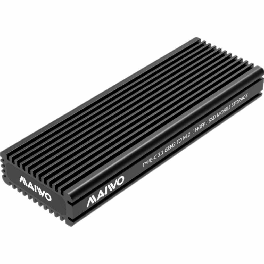 Кишеня зовнішня Maiwo M.2 SSD NVMe/SATA combo USB3.1 GEN2 Type-C al. (K1687P2) - зображення 1