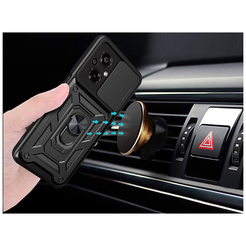 Чохол до мобільного телефона BeCover Military Poco M5 4G Black (709121) - зображення 5