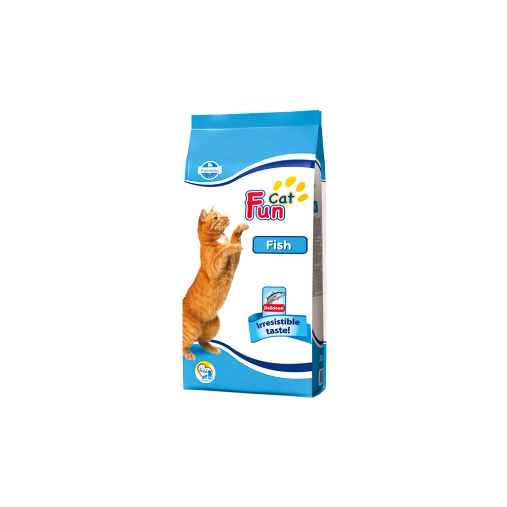 Сухий корм для кішок Farmina Fun Cat Fish для дорослих кішок з рибою 20 кг (8010276010483) - зображення 1