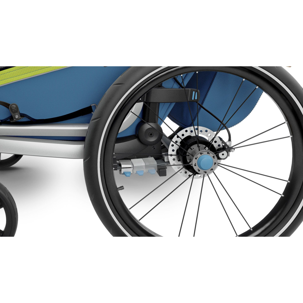 Коляска Thule Chariot Sport Double (Chartreuse-Mykonos) (TH 10201004) - изображение 8