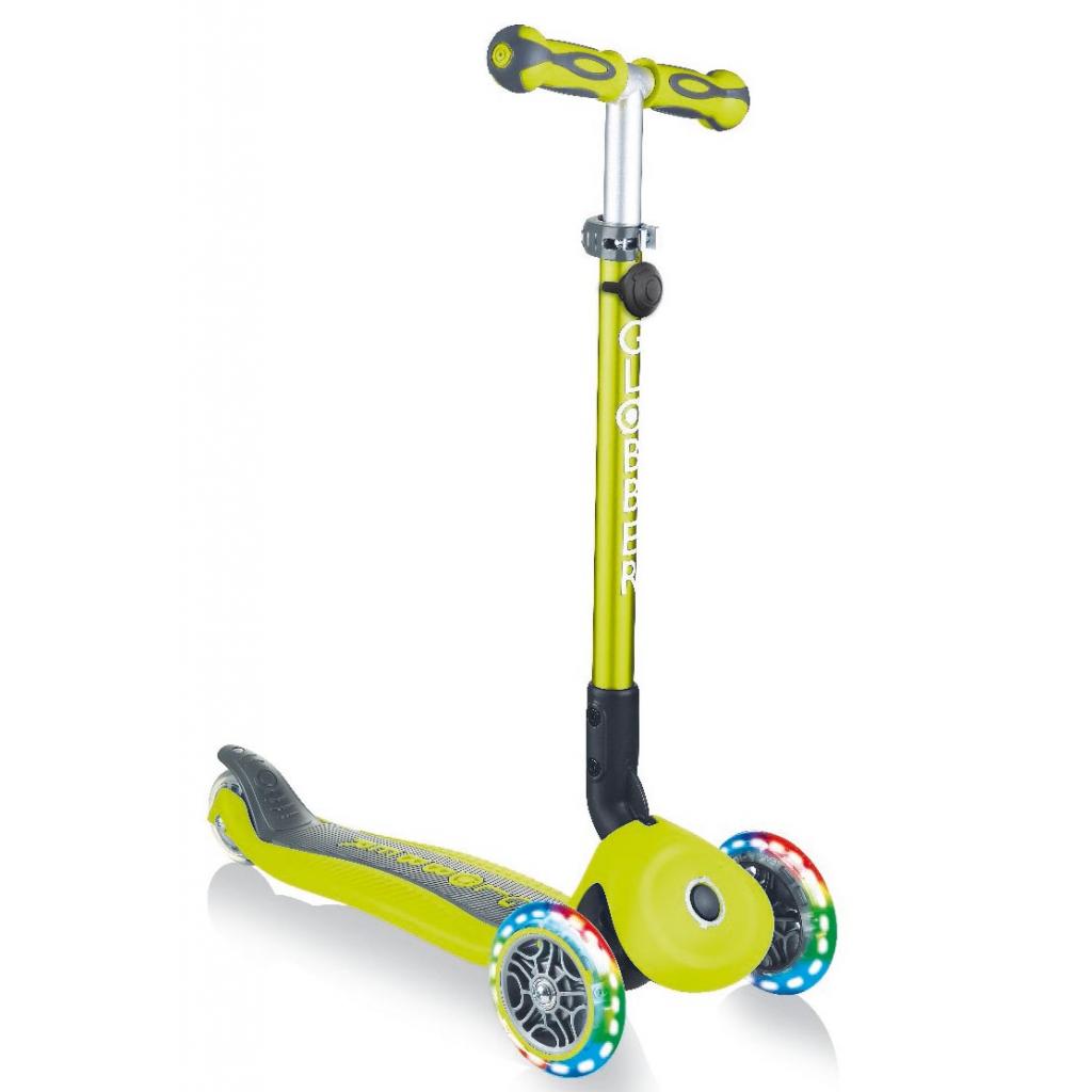 Самокат Globber Go Up Deluxe Lights Led 5 в 1 зелений (646-106) - зображення 4