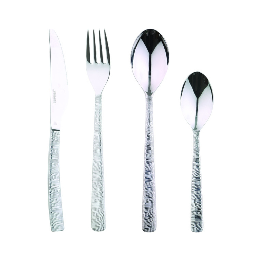 Набір столових приборів Bergner Lyon 24 предмета (BG-5165-MM) - зображення 1