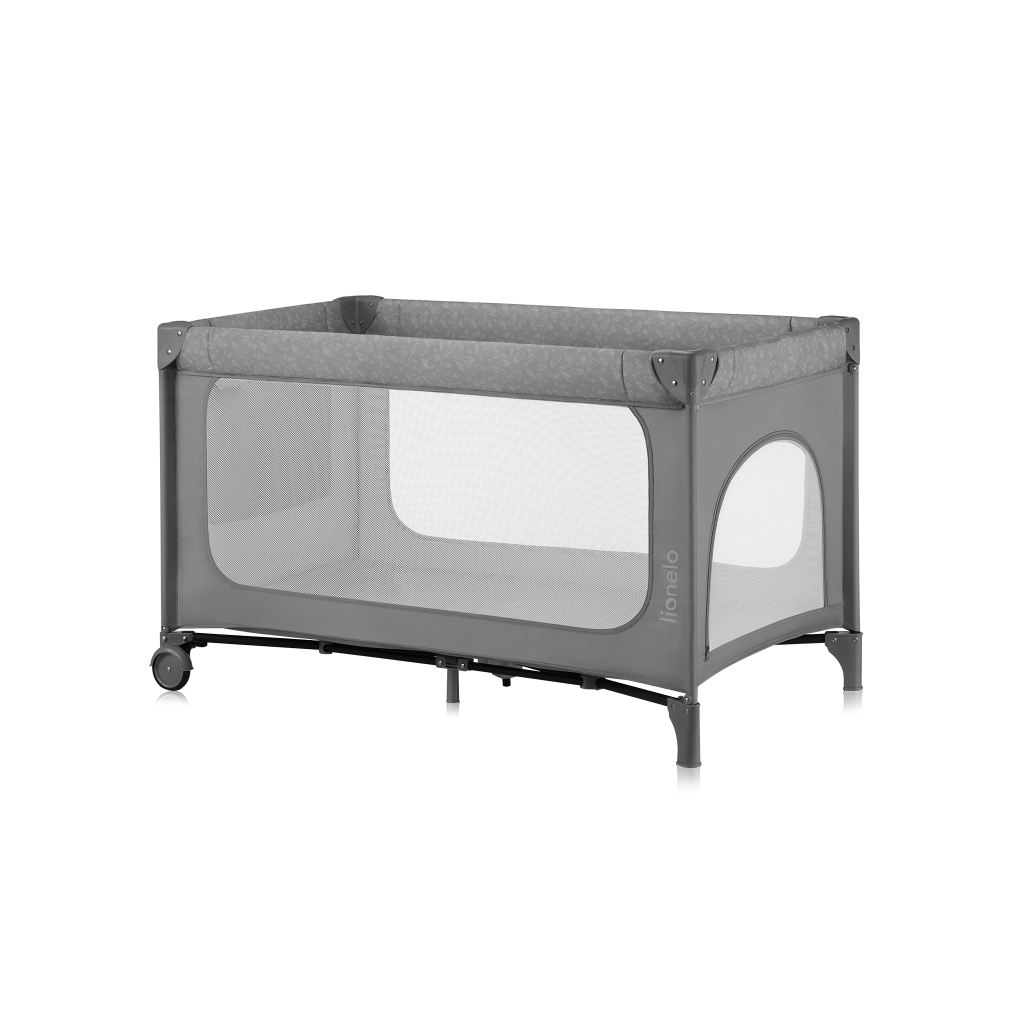 Дитячий манеж Lionelo JASMIN EASY FOLD GREY STONE (LO-JASMIN EASY FOLD GREY STONE) - зображення 1