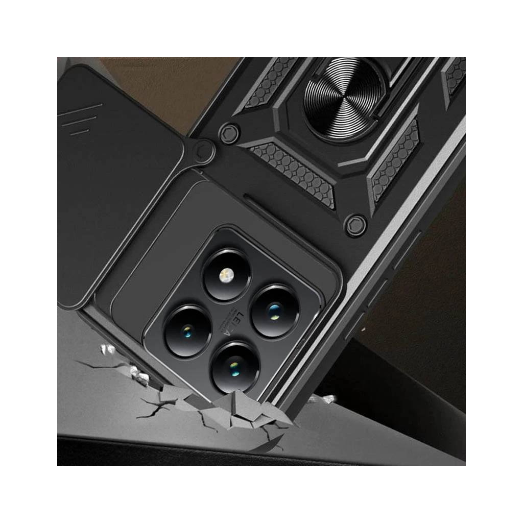 Чохол до мобільного телефона BeCover Military Xiaomi 14T Black (712559) - зображення 3