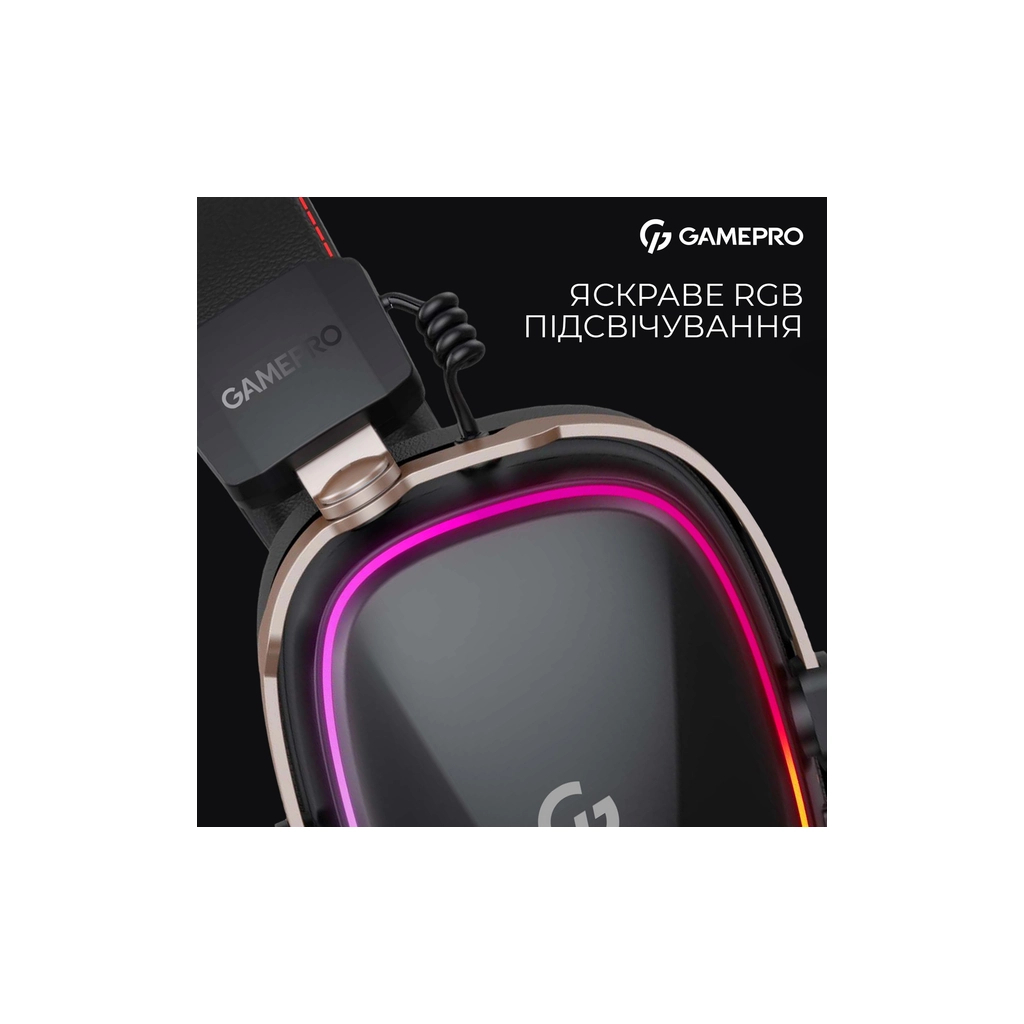 Навушники GamePro Asgard Valkyria RGB Tri-Mod (HSW249B) - зображення 12
