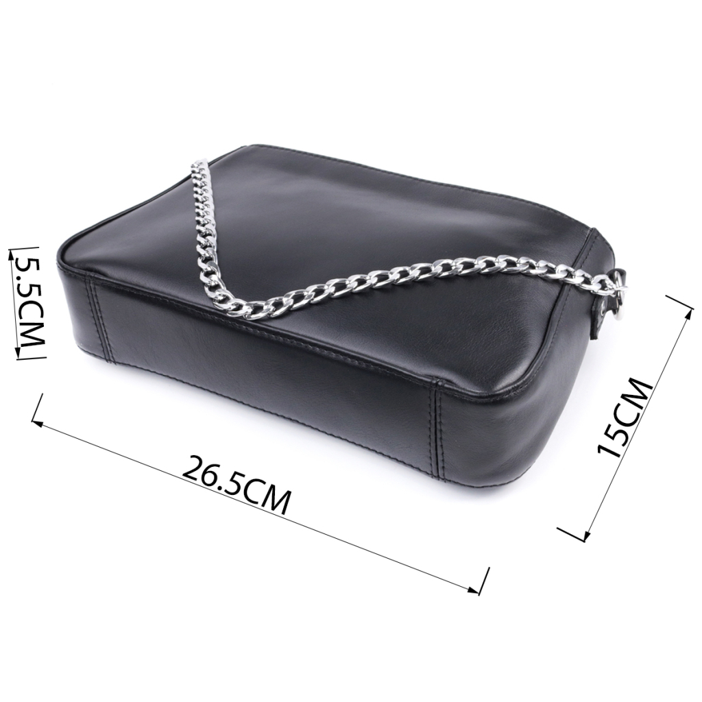 Сумка Shvigel З натуральної шкіри Чорна (22838) - зображення 3