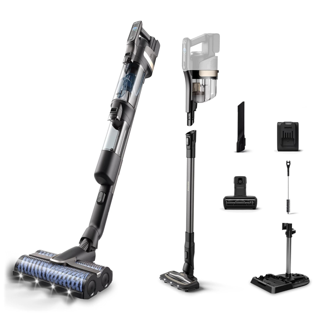 Пилосос Philips AquaTrio Cordless, 9000 Series (XW9463/10) - зображення 1