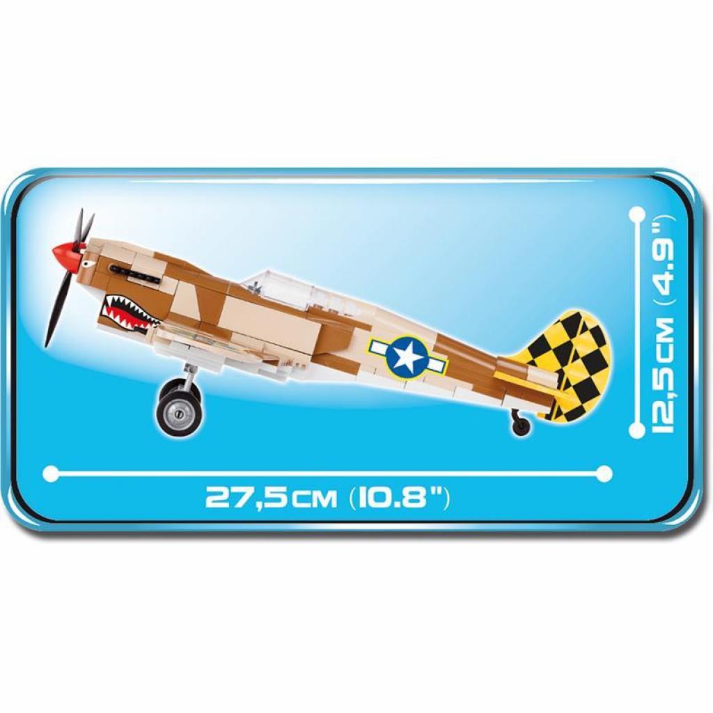 Конструктор Cobi Друга Світова Війна Літак Кертисс P-40 Вархавк, 265 деталей (COBI-5519)(5902251055196) - зображення 5