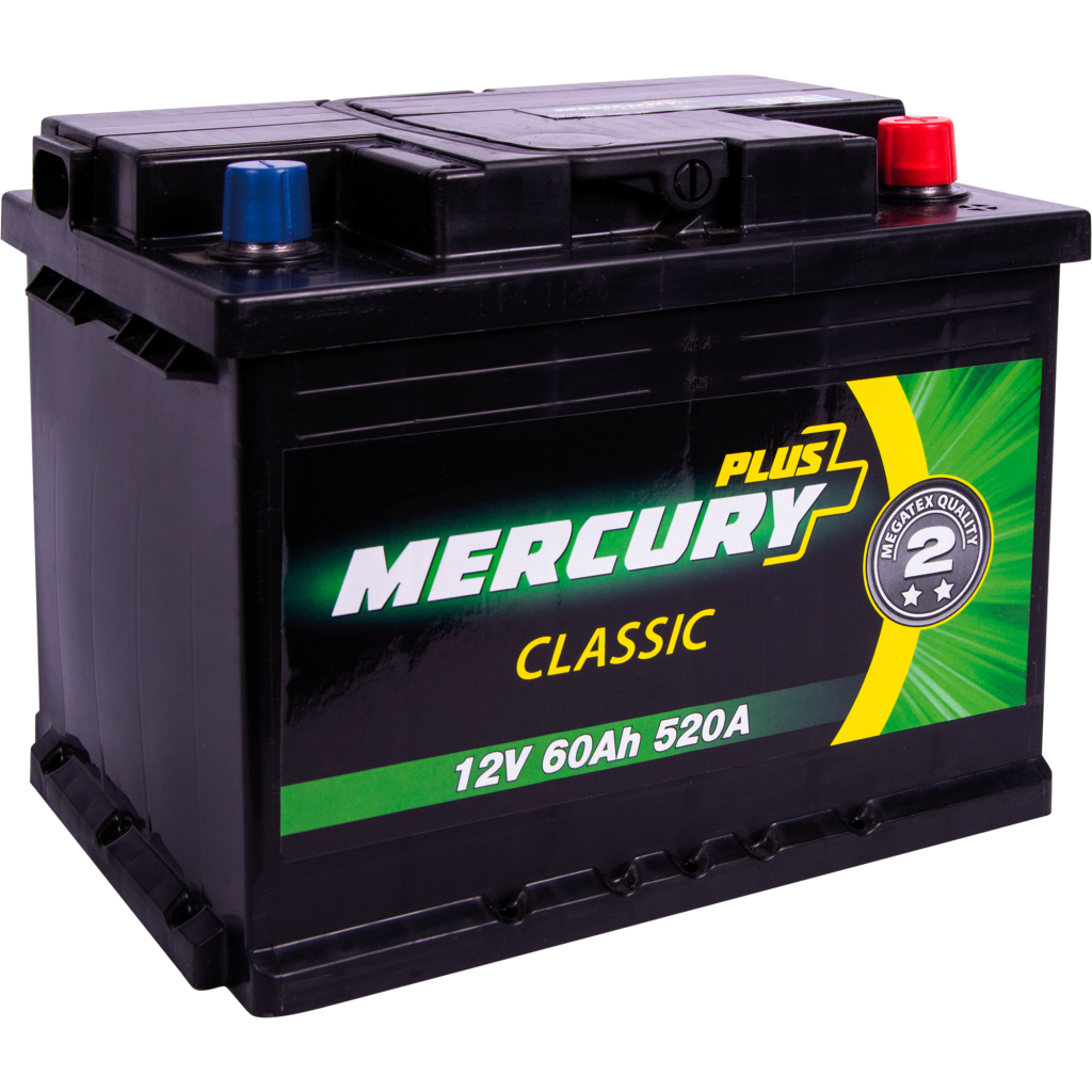 Акумулятор автомобільний MERCURY battery CLASSIC Plus 60Ah (P47295) - зображення 2