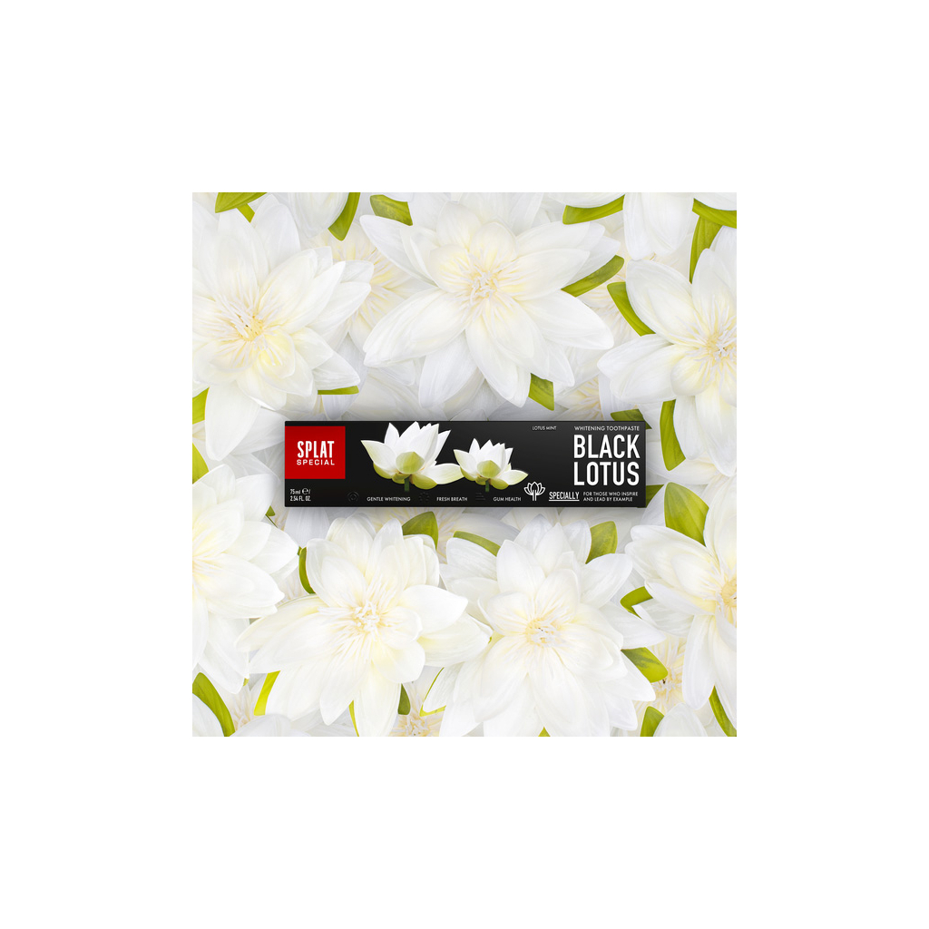 Зубна паста Splat Special Black Lotus 75 мл (4603014008541) - зображення 4
