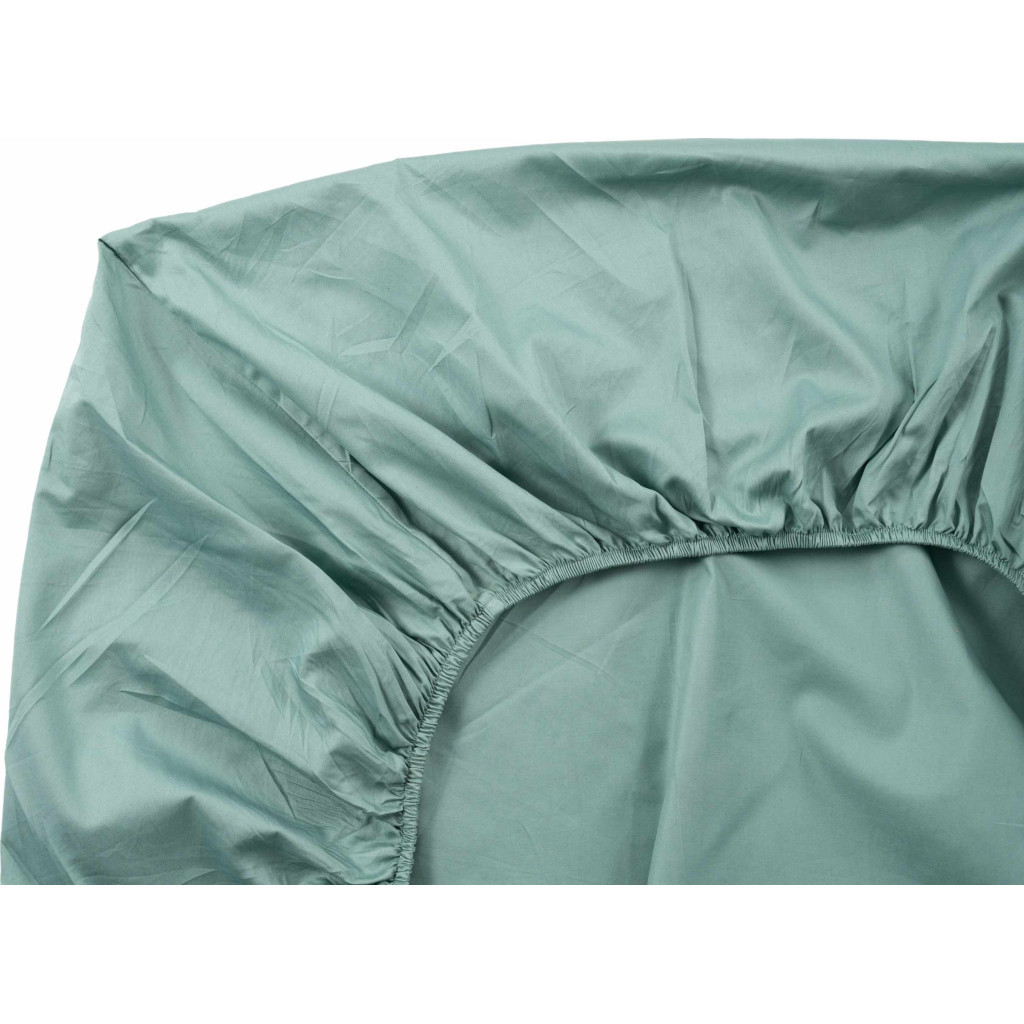 Простирадло Ardesto на резинці Mix&Match сатин 160х200+30 см шавлія (ART1620FSG) - зображення 2