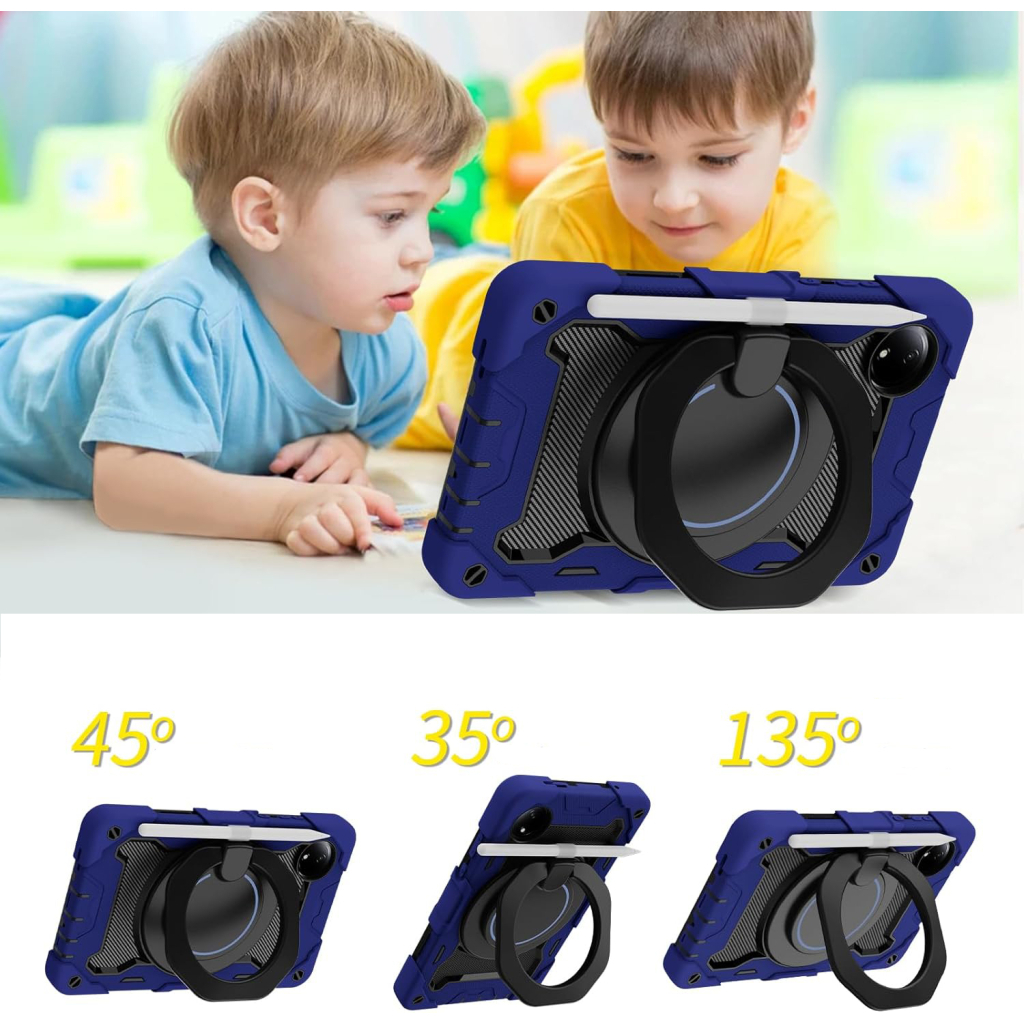 Чохол до планшета BeCover Xiaomi Redmi Pad SE 8.7" Blue (712921) - зображення 4