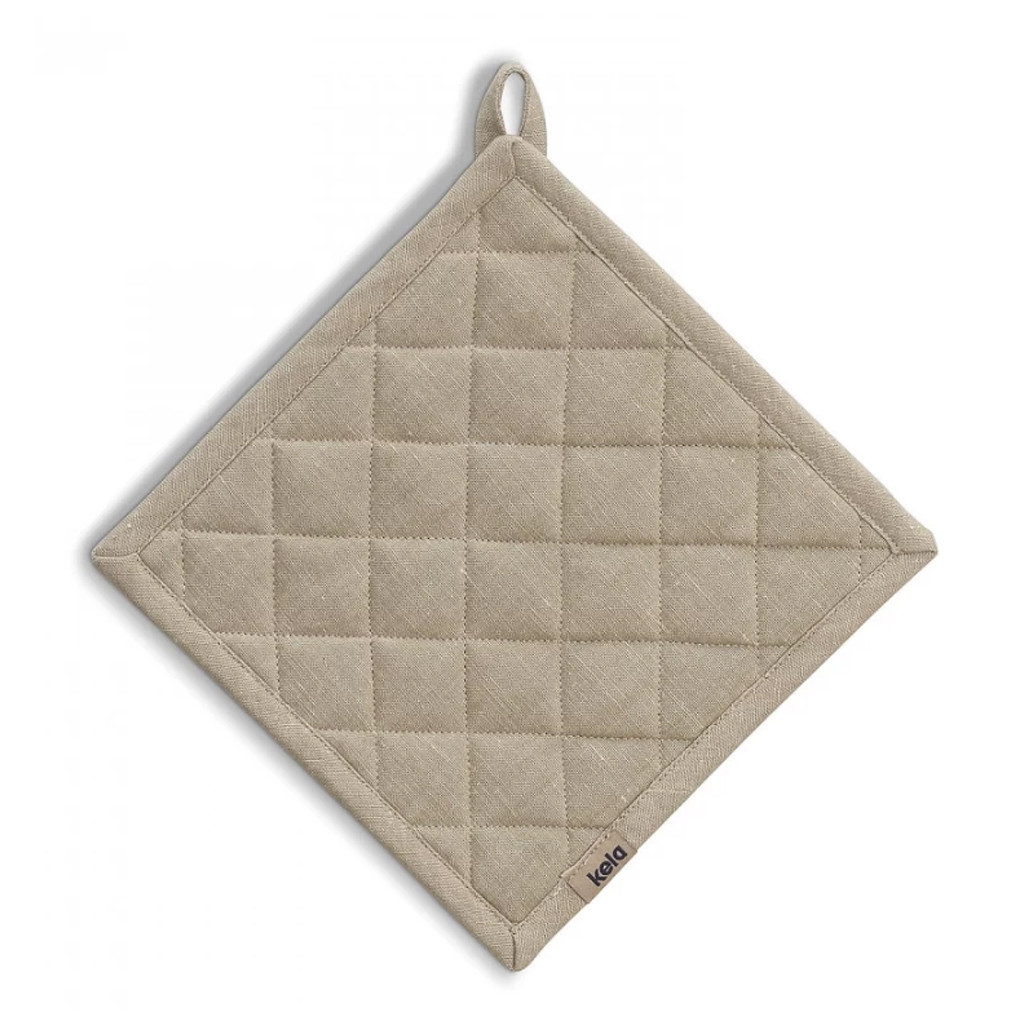 Кухонна прихватка Kela Puro 20x20 см бежева (12812) - изображение 1