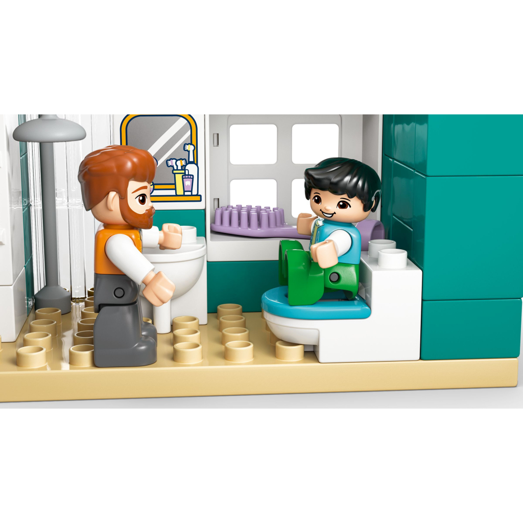 Конструктор LEGO DUPLO Town Сучасний родинний будинок із фігурками 3 в 1 (10470) - зображення 6