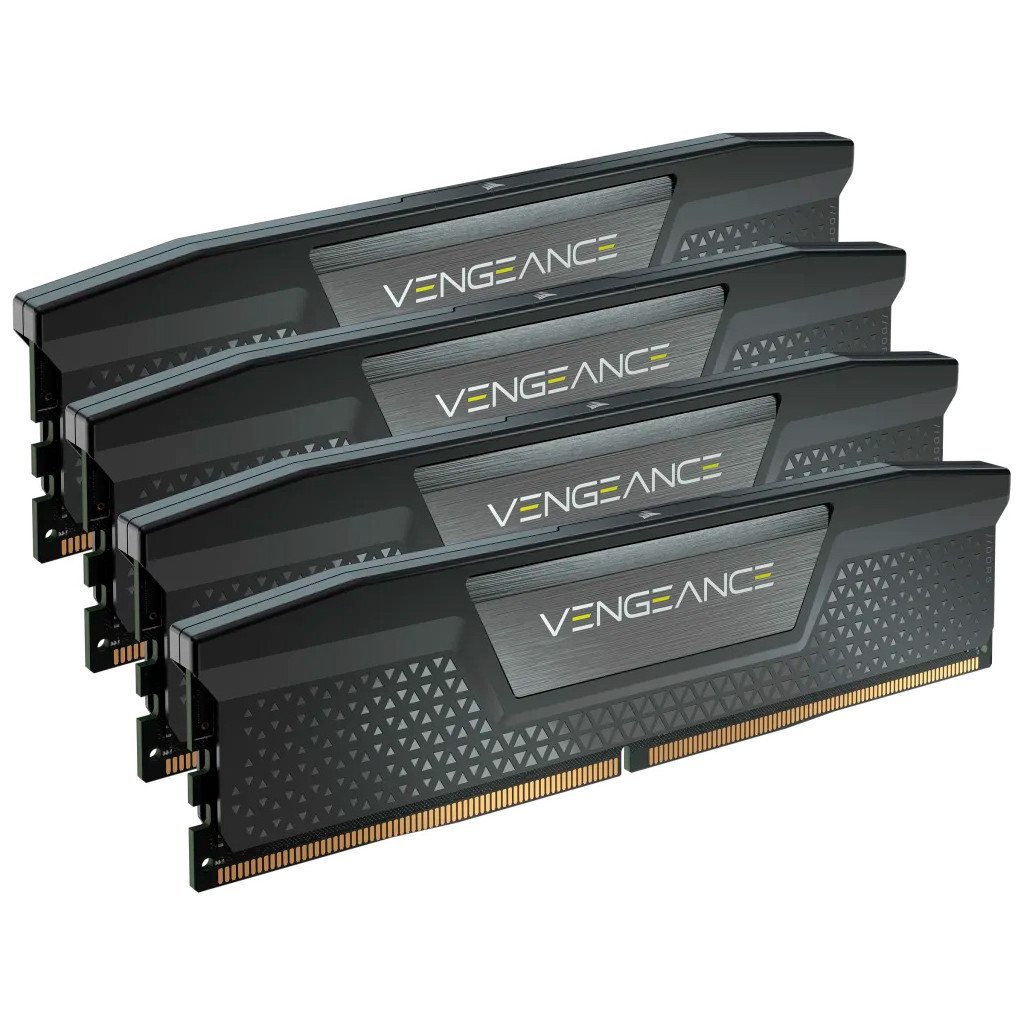 Модуль пам'яті для комп'ютера DDR5 192GB (4x48GB) 5200 MHz Vengeance Black Corsair (CMK192GX5M4B5200C38) - зображення 2