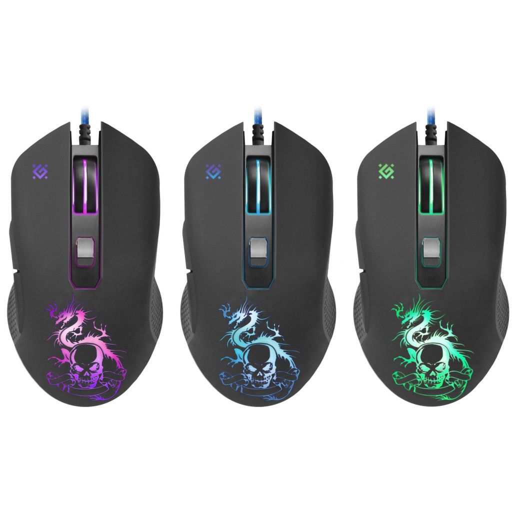 Мишка Defender Sky Dragon GM-090L Black (52090) - зображення 5