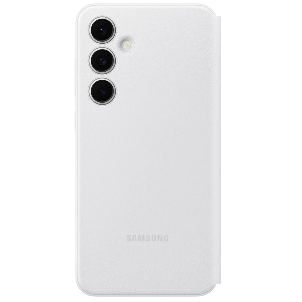 Чохол до мобільного телефона Samsung Smart View Wallet Case Samsung Galaxy S24 FE White (EF-ZS721CWEGWW) - зображення 2