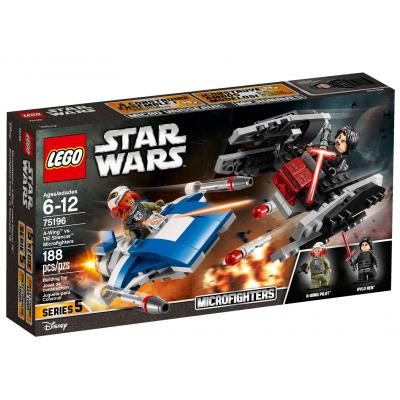 Конструктор LEGO Star Wars Мікровинищувачі A-Wing против TIE Silencer (75196) - зображення 1