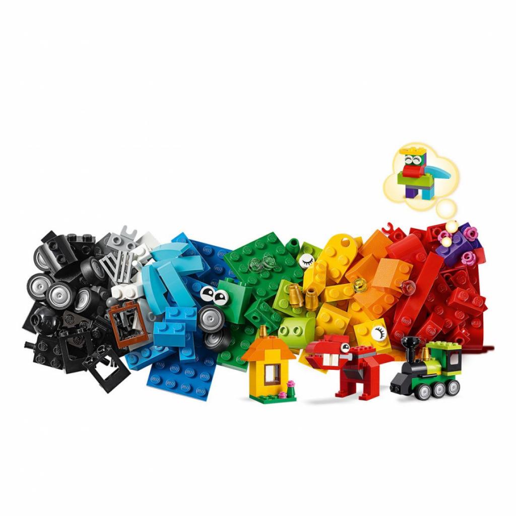 Конструктор LEGO Classic Кубики та ідеї 123 деталі (11001) - зображення 4