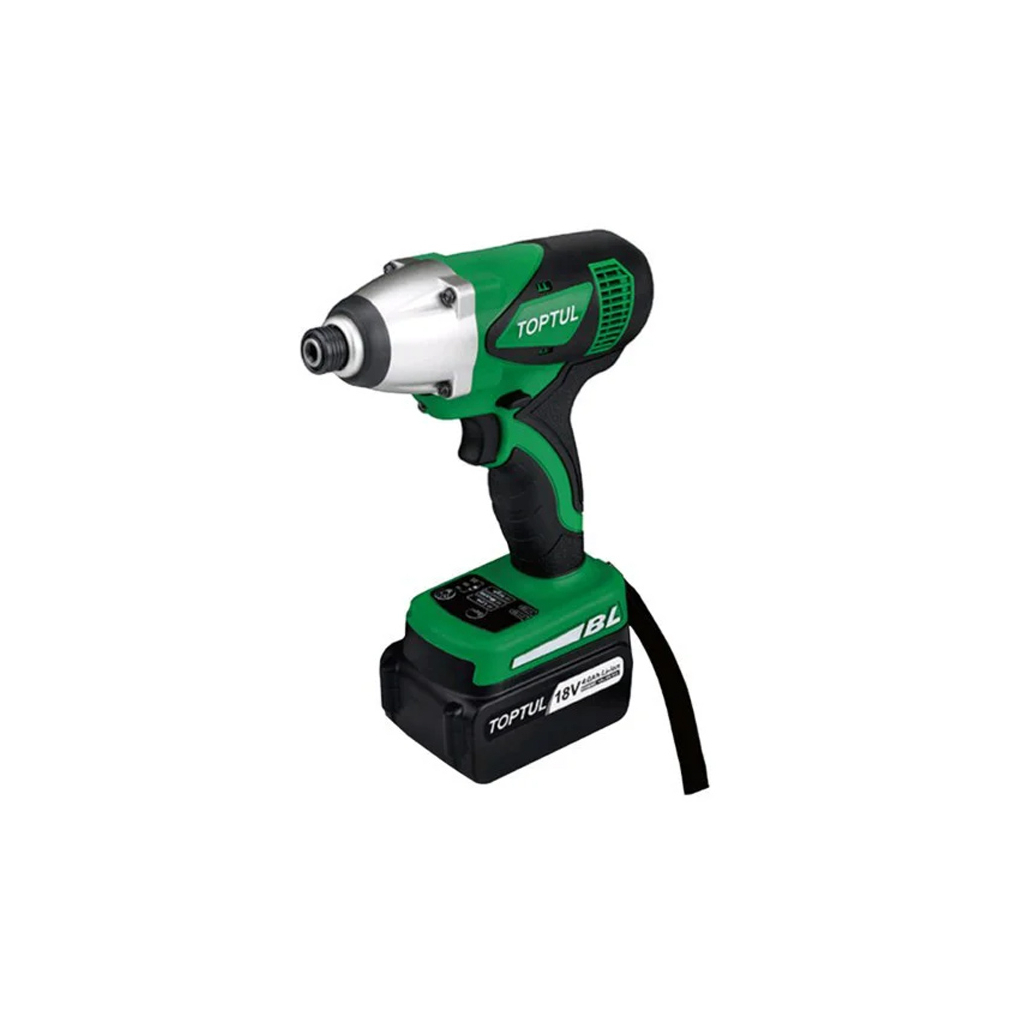 Шуруповерт Toptul 18V 2 ак., кейс (KPBA0840E) - зображення 1