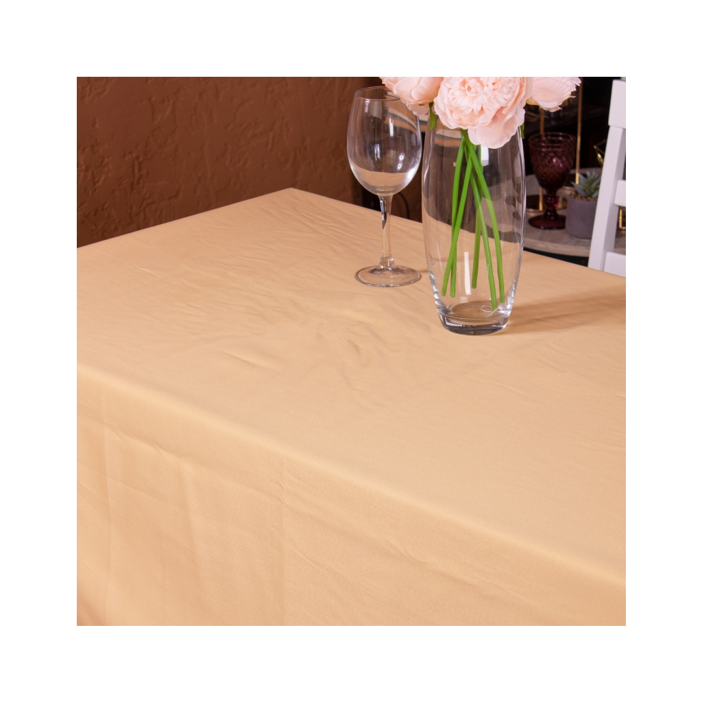 Скатертина MirSon Водонепроникна №402 Satin Waterproof Gold 200x280 см (2200006739487) - зображення 3
