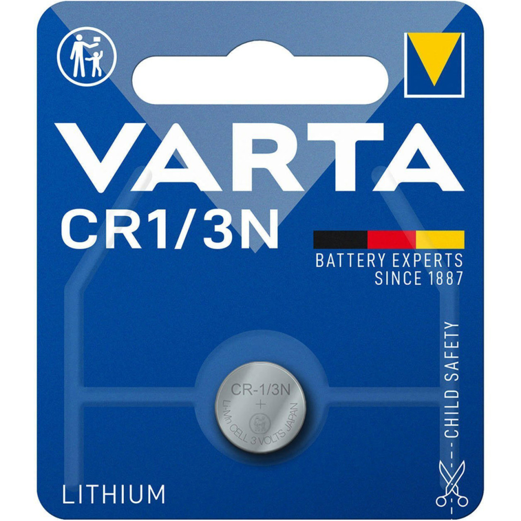 Батарейка Varta CR 1/3 N LITHIUM (06131101401) - зображення 1