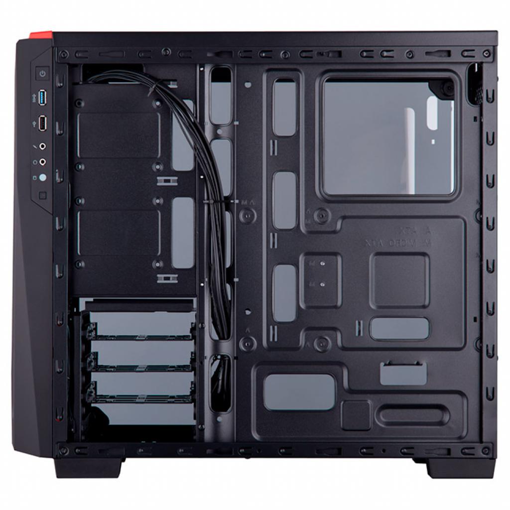 Корпус Corsair Carbide SPEC-04 Tempered Glass Black/Red (CC-9011117-WW) - зображення 3
