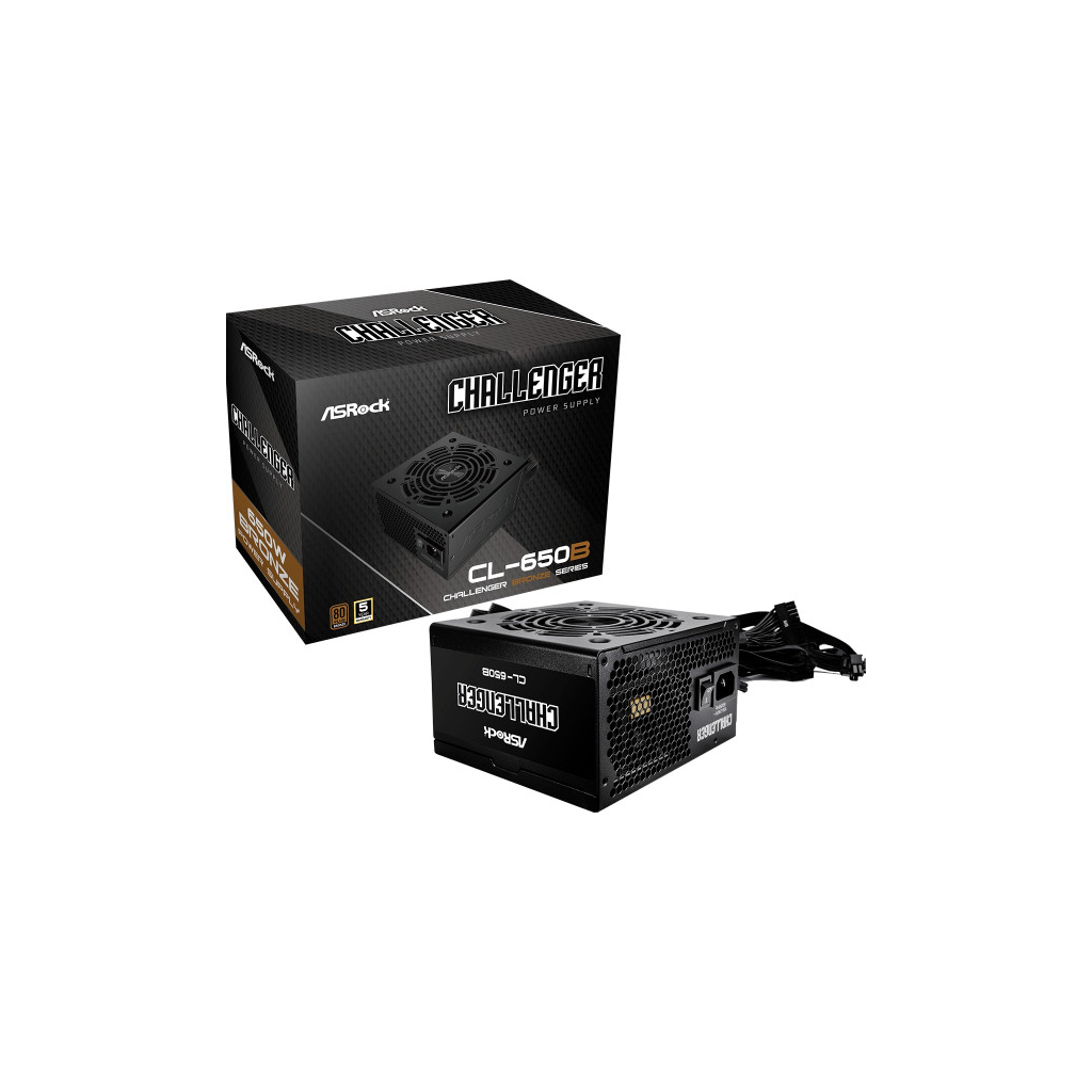 Блок живлення ASRock 650W Challenger (CL-650B) - зображення 5