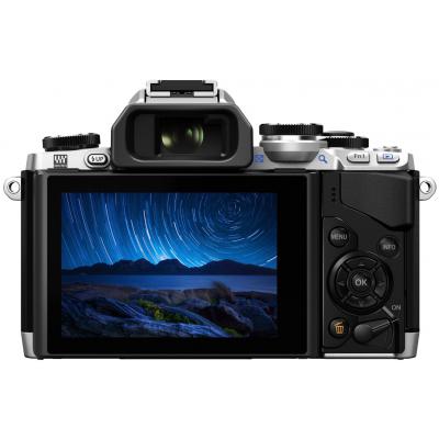 Цифровий фотоапарат Olympus E-M10 14-42 mm Kit silver/black (V207021SE000) - зображення 3